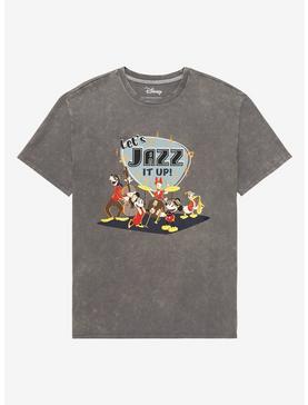 Plus Size Our Universe Disney Mickey and Friends Jazz It Up T-Shirt - BoxLunch Exclusive, , hi-res