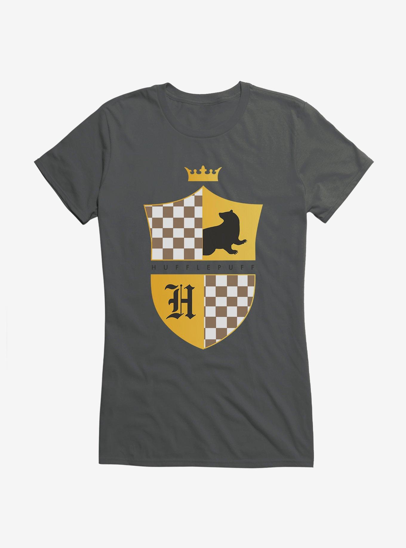 Harry Potter Hufflepuff Coat Of Arms Girls T-Shirt, , hi-res