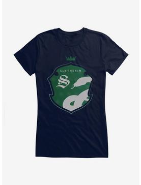 Harry Potter Slytherin S Crest Girls T-Shirt, , hi-res