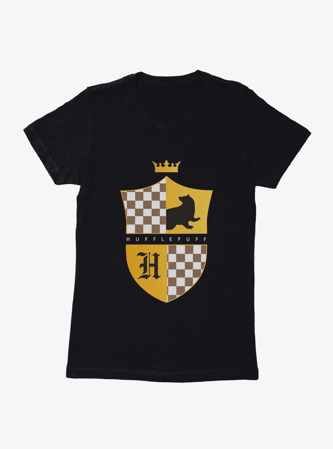 Harry Potter Hufflepuff Coat Of Arms Womens T-Shirt, , hi-res