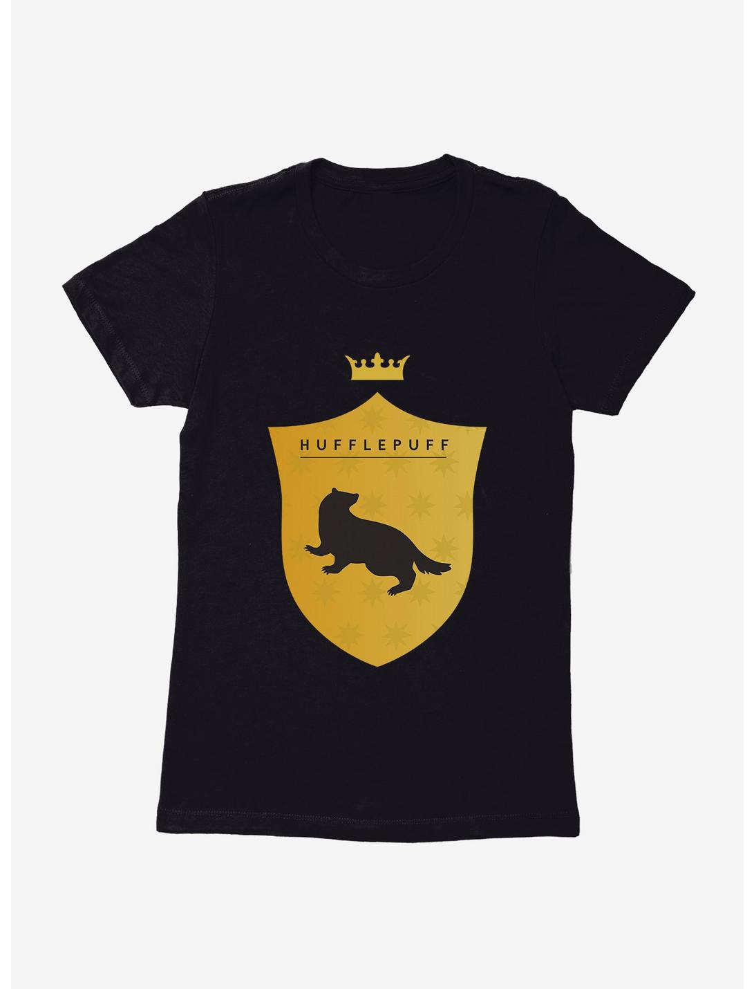 Harry Potter Hufflepuff Shield Womens T-Shirt, , hi-res
