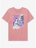 Disney Princess Mulan & Zhou Social Post T-Shirt - BoxLunch Exclusive , DARK PINK, hi-res