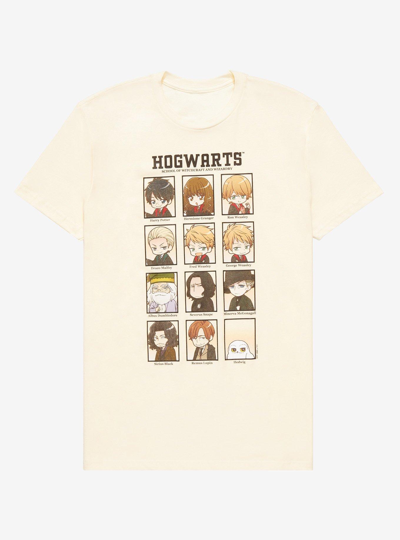 Harry Potter Hogwarts Chibi Portraits T-Shirt - BoxLunch Exclusive, , hi-res