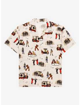 Star Wars Mos Eisley Cantina Allover Print Woven Button Up - BoxLunch Exclusive, , hi-res