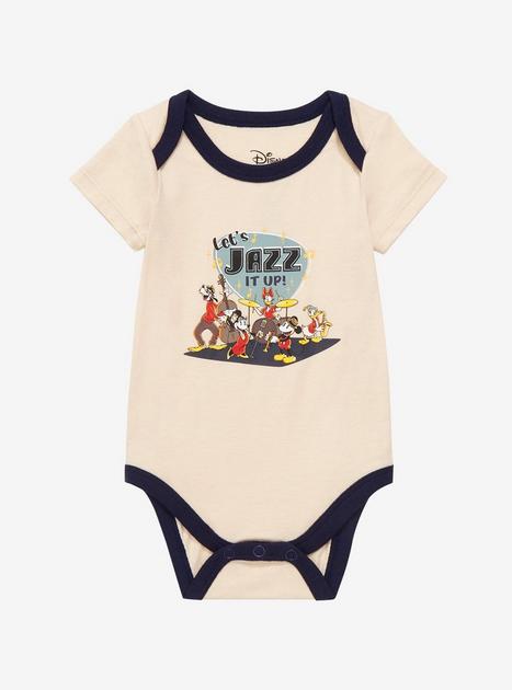 Our Universe Disney Mickey and Friends Jazz It Up Infant One-Piece ...