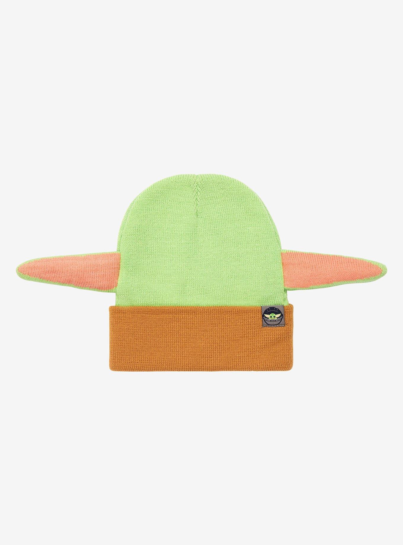 Star Wars The Mandalorian Grogu Youth Cuff Beanie - BoxLunch Exclusive, , hi-res