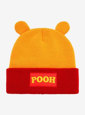 Disney Winnie the Pooh Pooh Ears Youth Cuff Beanie - BoxLunch Exclusive