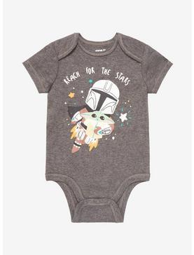 Star Wars The Mandalorian Reach for the Stars Infant One-Piece - BoxLunch Exclusive, , hi-res