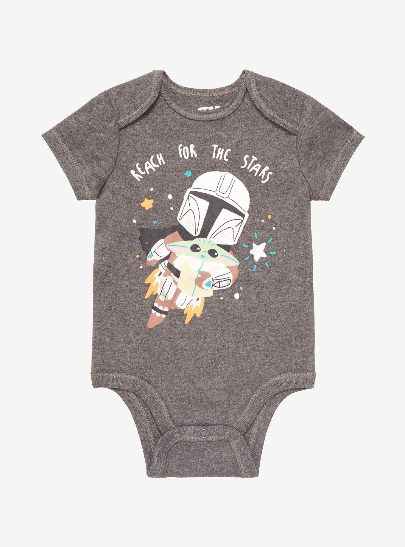Star Wars The Mandalorian Reach for the Stars Infant One-Piece