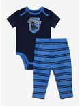 Harry Potter Ravenclaw Crest Infant One-Piece and Leggings Set - BoxLunch Exclusive , DARK BLUE, hi-res