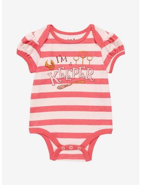 Harry Potter I’m a Keeper Striped Infant One-Piece - BoxLunch Exclusive , , hi-res