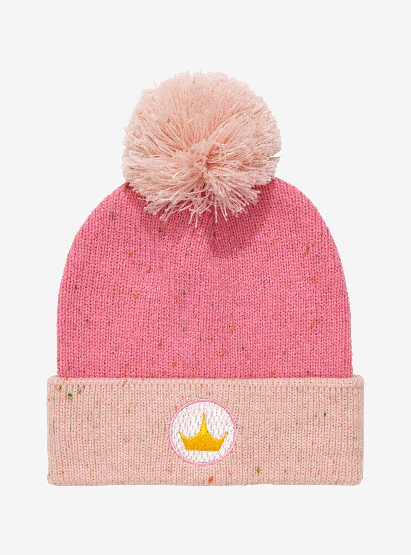 Disney Princess Crown Youth Beanie - BoxLunch Exclusive, , hi-res