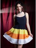 Candy Corn Tiered Dress, STRIPES, hi-res