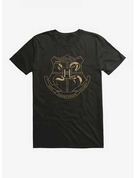 Harry Potter Golden Magic Hogwarts Emblem T-Shirt, , hi-res