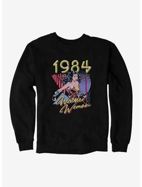 Plus Size DC Comics Wonder Woman 1984 Retro Pop Art Sweatshirt, , hi-res