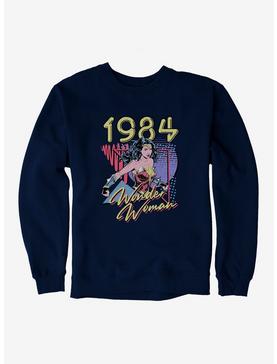DC Comics Wonder Woman 1984 Retro Pop Art Sweatshirt, NAVY, hi-res