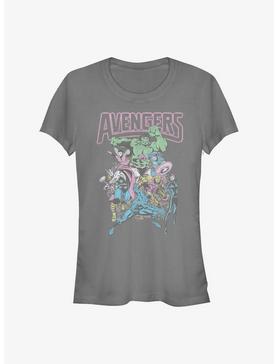 Marvel Avengers Assembled Girls T-Shirt, CHARCOAL, hi-res