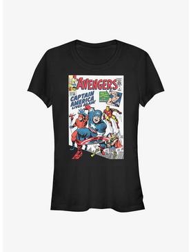 Marvel Avengers Comic Cover Girls T-Shirt, , hi-res