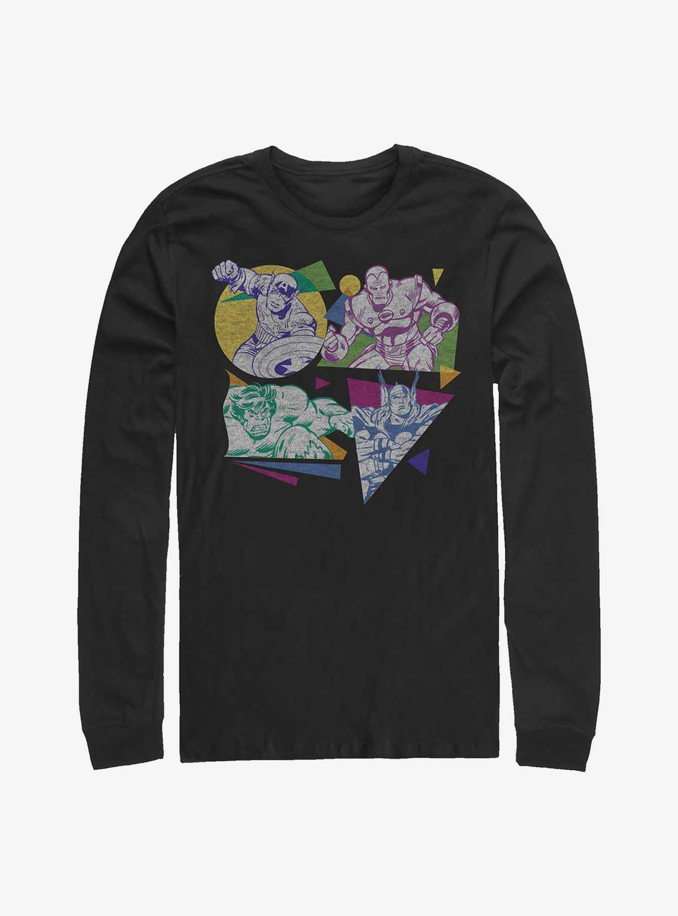 Marvel Avengers 80s Marvel Long-Sleeve T-Shirt, , hi-res