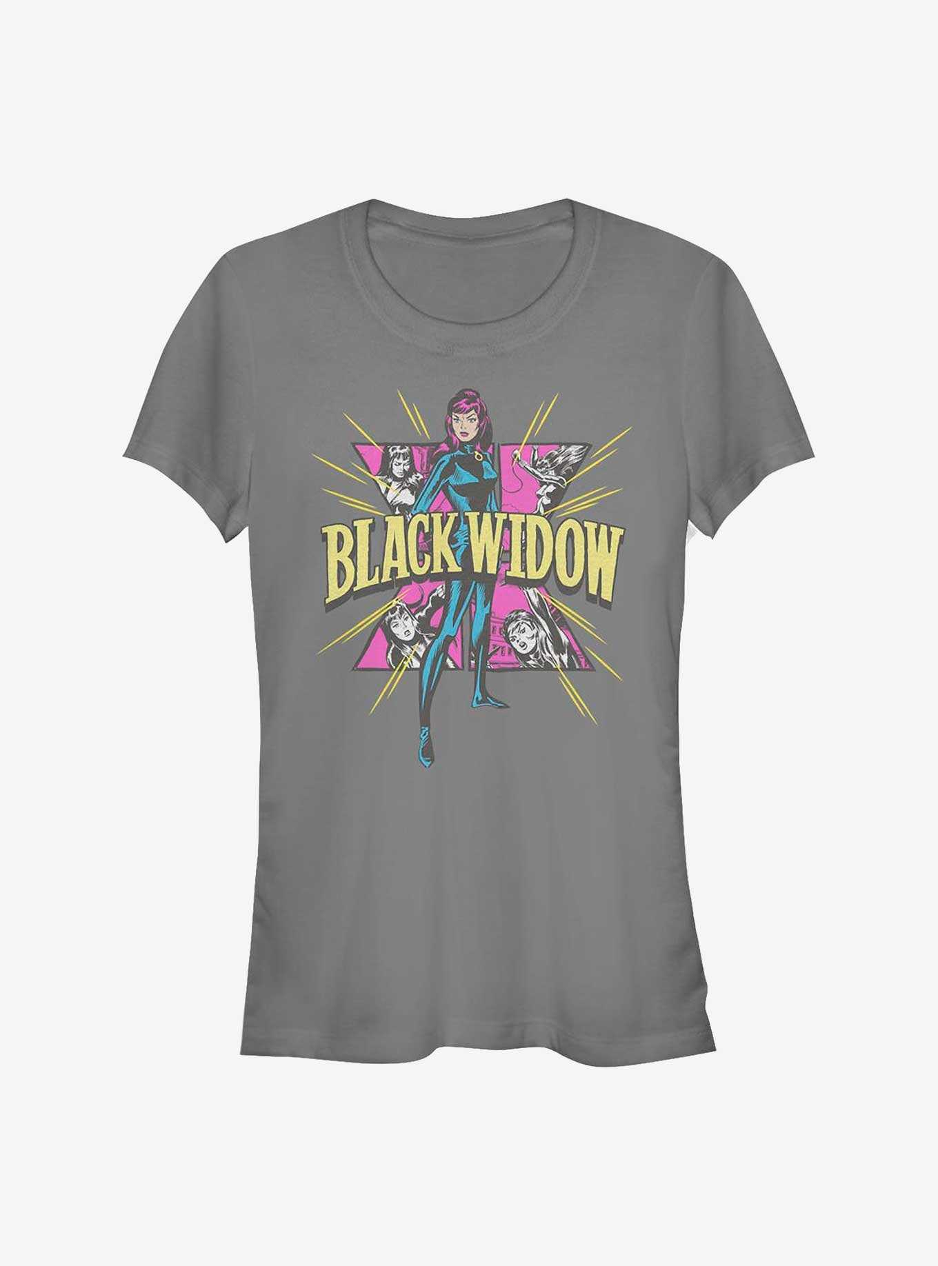 Marvel Black Widow Power Stance Girls T-Shirt, , hi-res
