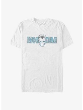 Plus Size Marvel Iron Man Face T-Shirt, , hi-res