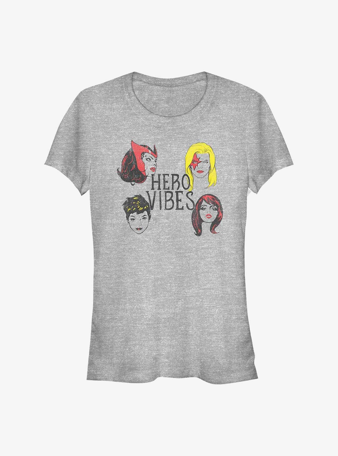 Marvel Sheroes Girls T-Shirt, ATH HTR, hi-res