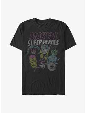 Marvel Grunge Heroes T-Shirt, , hi-res