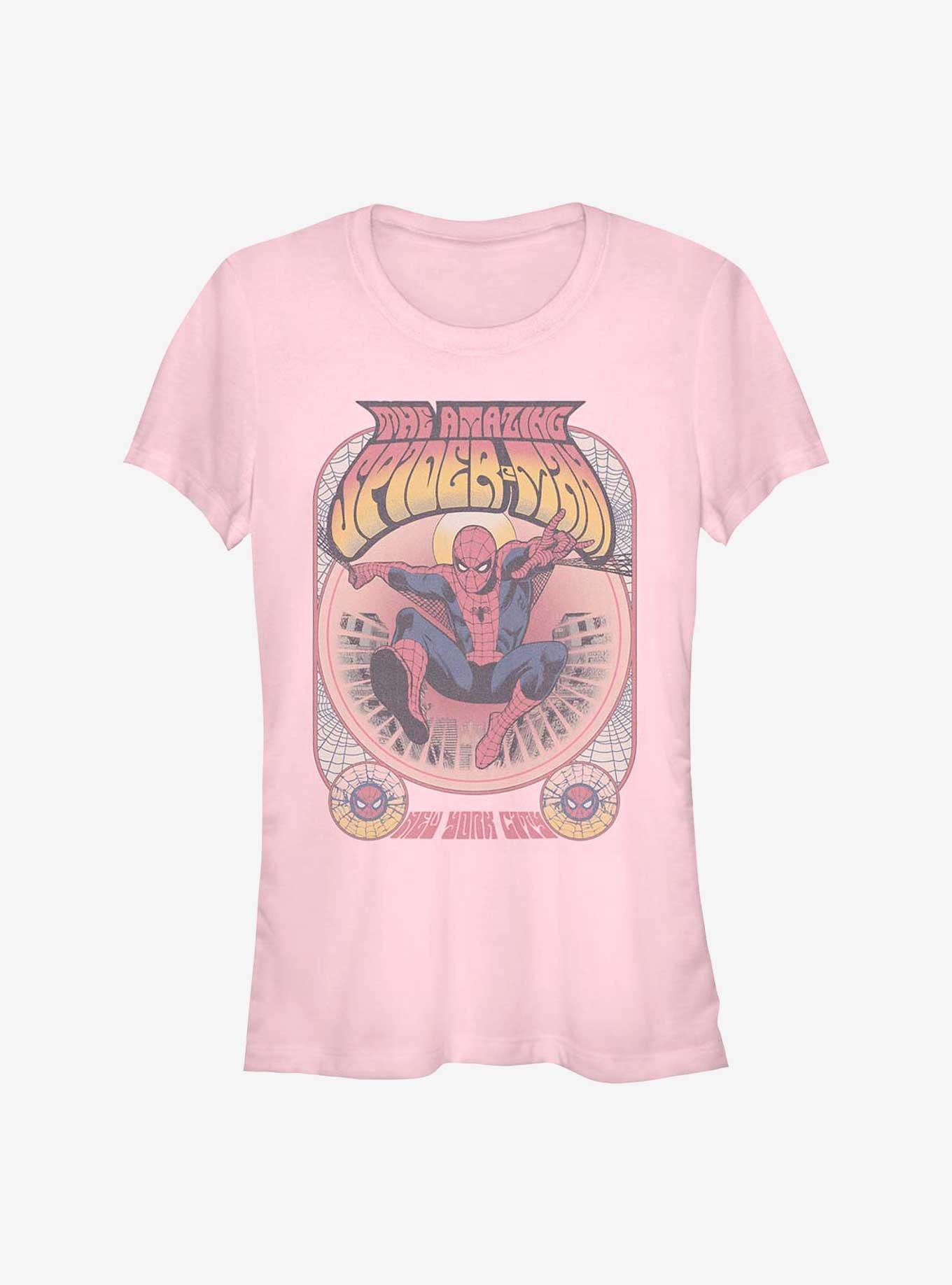 Marvel Spider-Man From New York City Girls T-Shirt