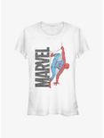 Marvel Spider-Man Spidey Web Girls T-Shirt, WHITE, hi-res