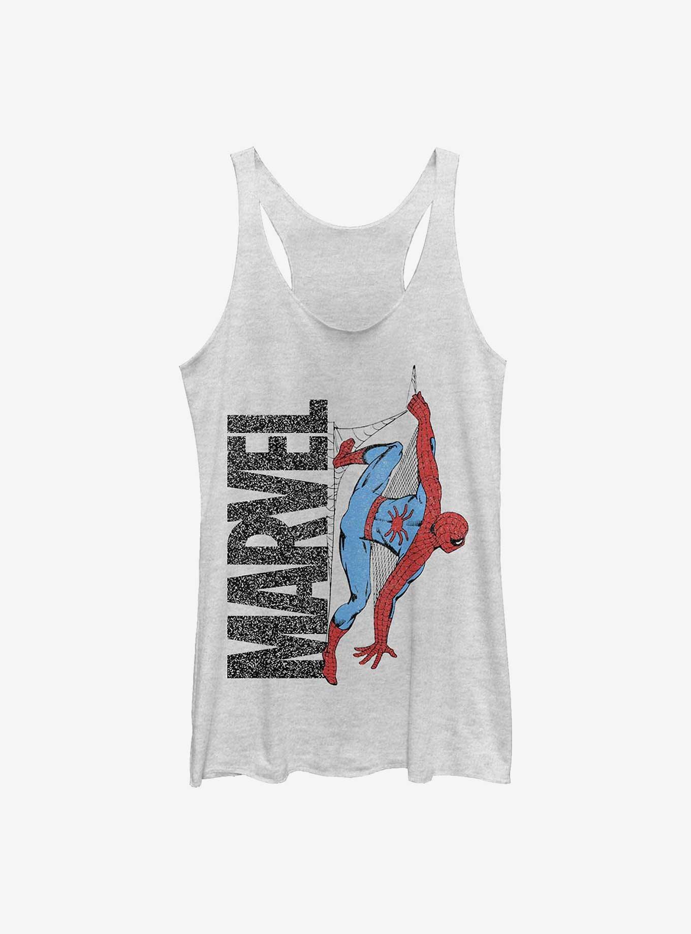 Marvel Spider-Man Spidey Web Girls Tank, WHITE HTR, hi-res