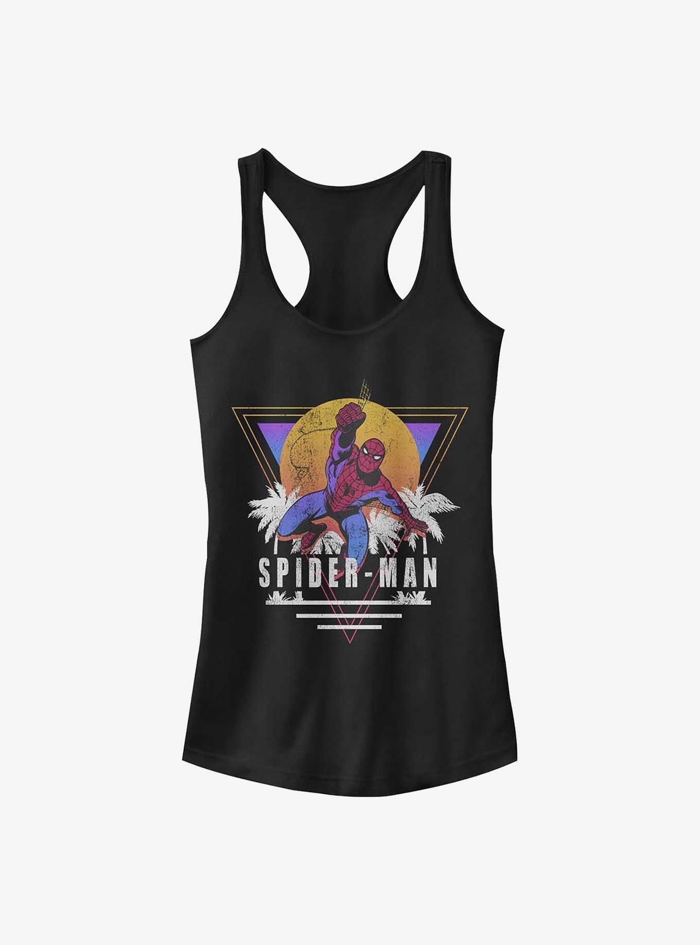 Marvel Spider-Man Tropical Spider-Man Girls Tank, , hi-res