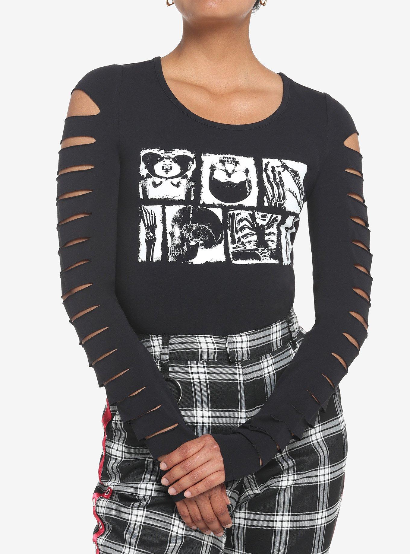 Women's Skeleton Top Long Sleeve