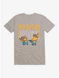 Minions Bold Motivation Optional T-Shirt, LIGHT GREY, hi-res