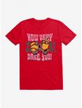 Minions Groovy How Dare You T-Shirt, RED, hi-res
