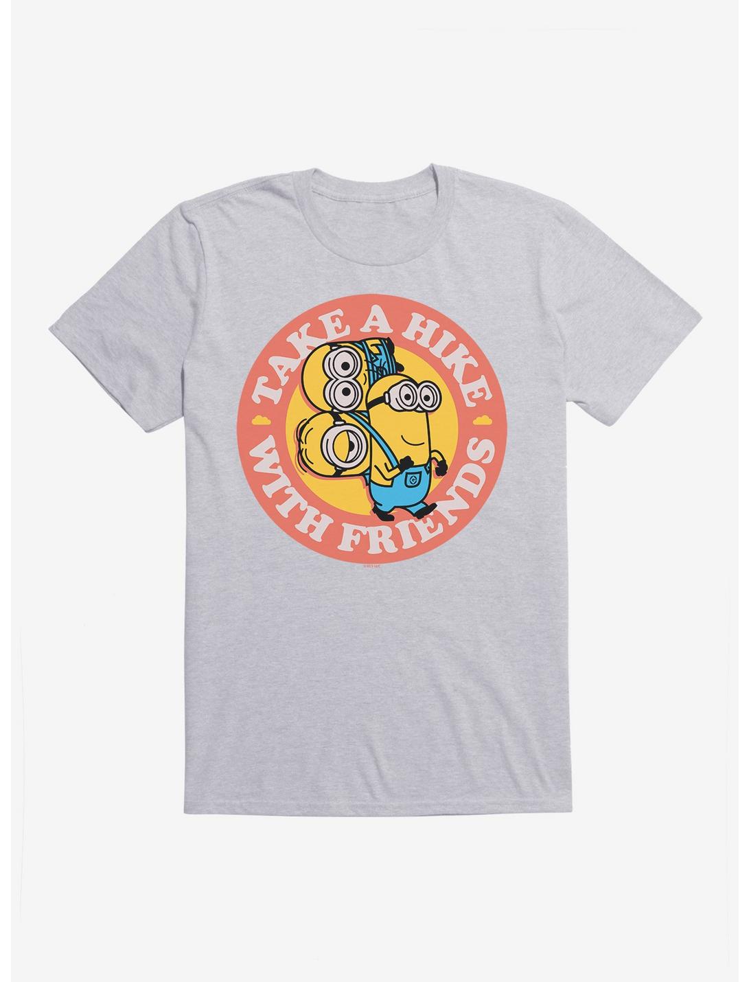 Minions Hike With Friends T-Shirt, HEATHER GREY, hi-res