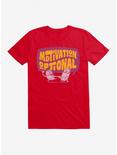 Minions Motivation Optional T-Shirt, RED, hi-res