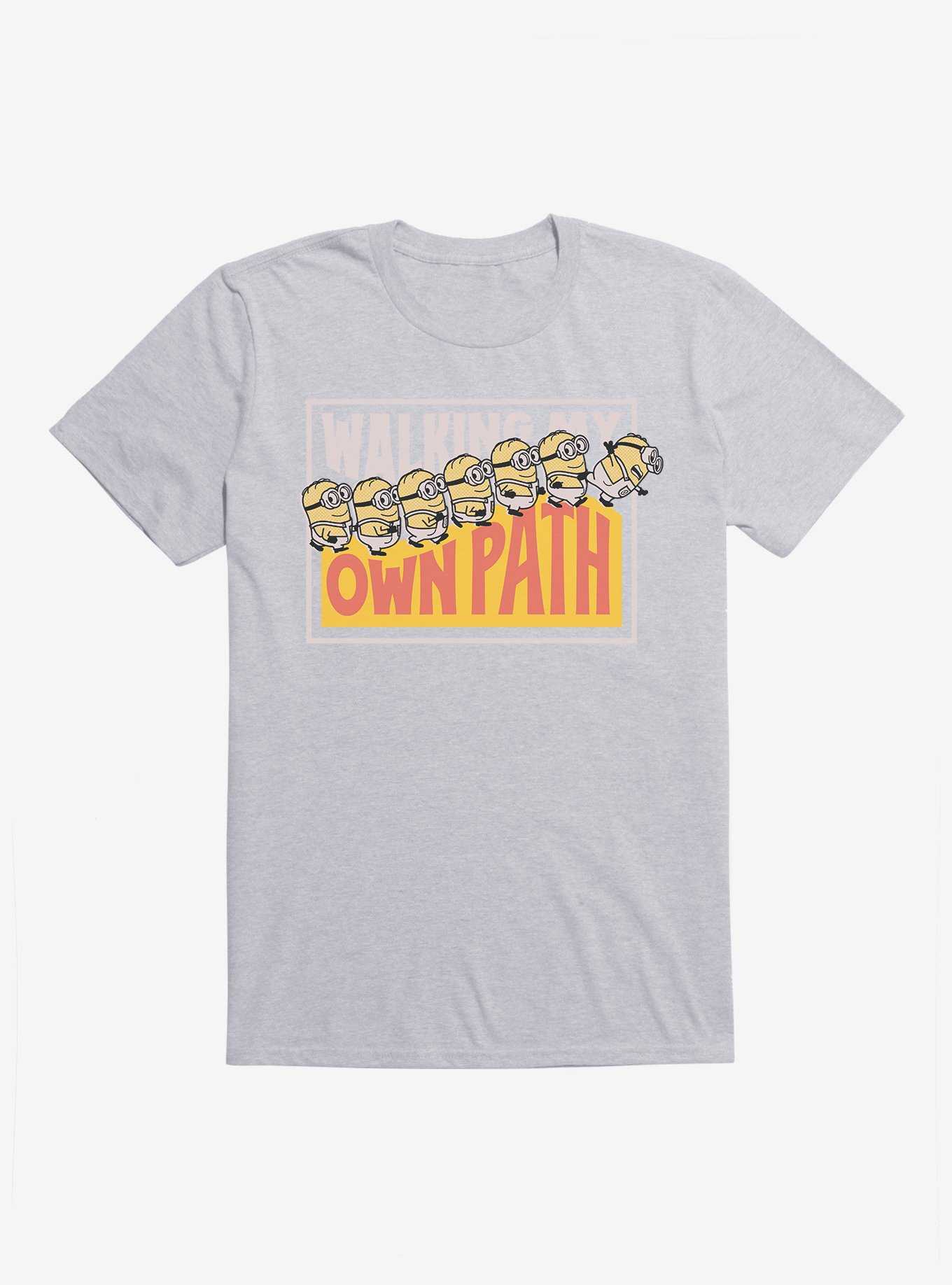 Minions On My Own Path Panel T-Shirt, , hi-res