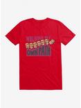 Minions On My Own Path T-Shirt, RED, hi-res