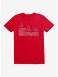 Minions Spotty Left Unsupervised T-Shirt, RED, hi-res