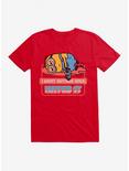 Minions Stay Inside T-Shirt, RED, hi-res