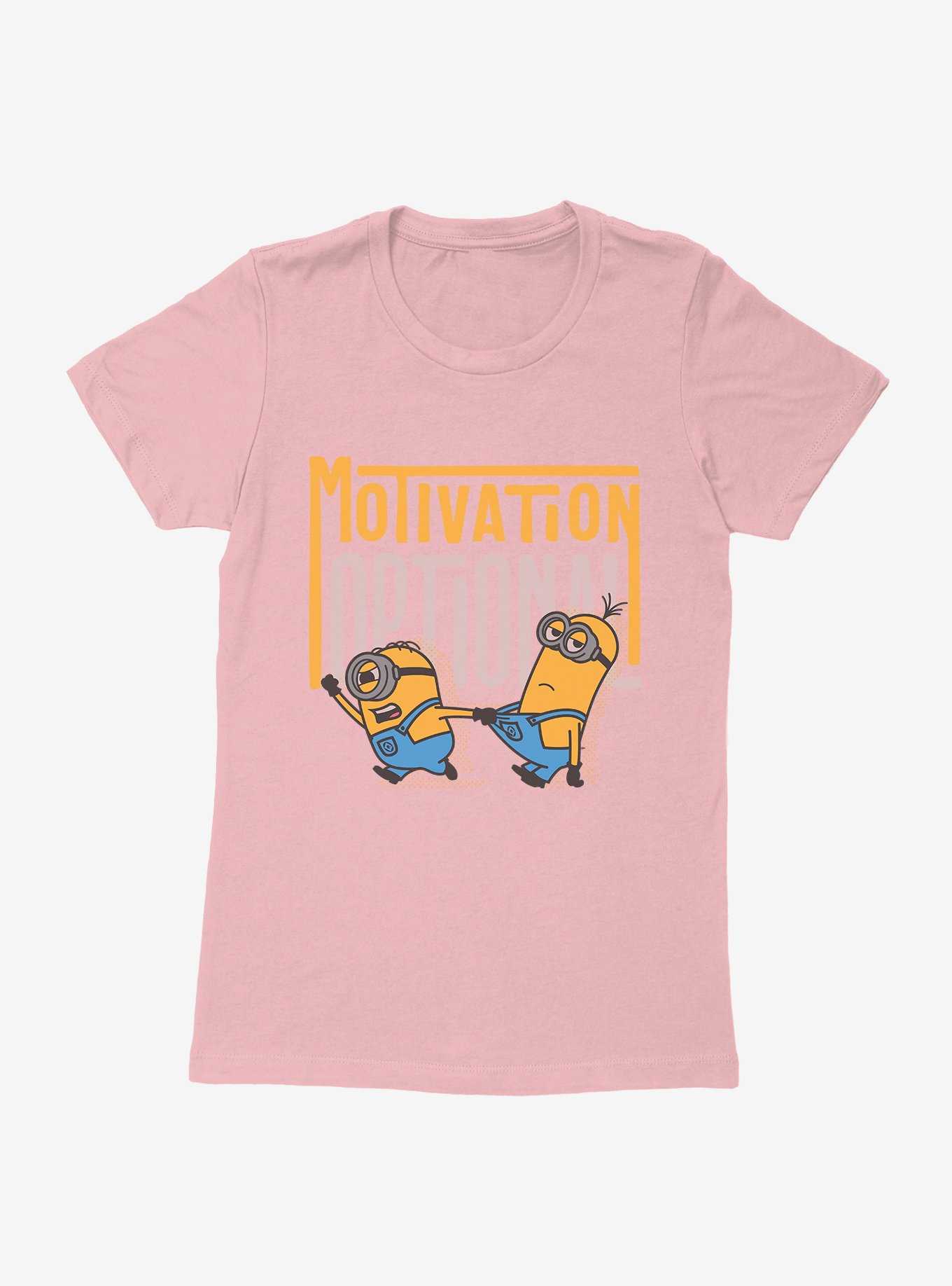 Minions Bold Motivation Optional Womens T-Shirt, , hi-res