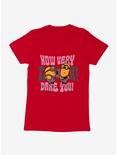 Minions Groovy How Dare You Womens T-Shirt, RED, hi-res