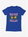 Minions Groovy How Dare You Womens T-Shirt, ROYAL, hi-res