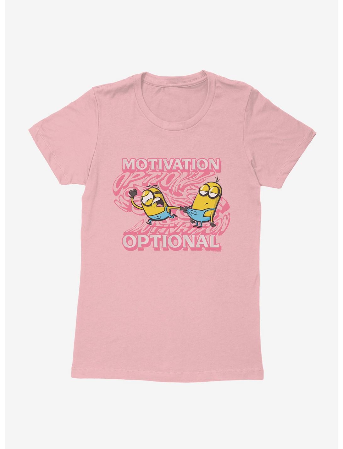 Minions Groovy Motivation Optional Womens T-Shirt, LIGHT PINK, hi-res