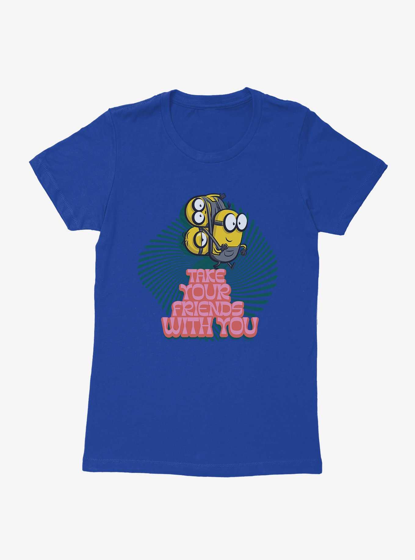 Minions Groovy Take Your Friends Womens T-Shirt, , hi-res