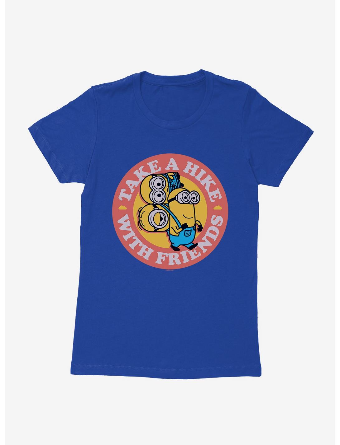 Minions Hike With Friends Womens T-Shirt, ROYAL, hi-res