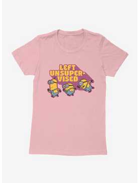 Minions Left Unsupervised Womens T-Shirt, , hi-res