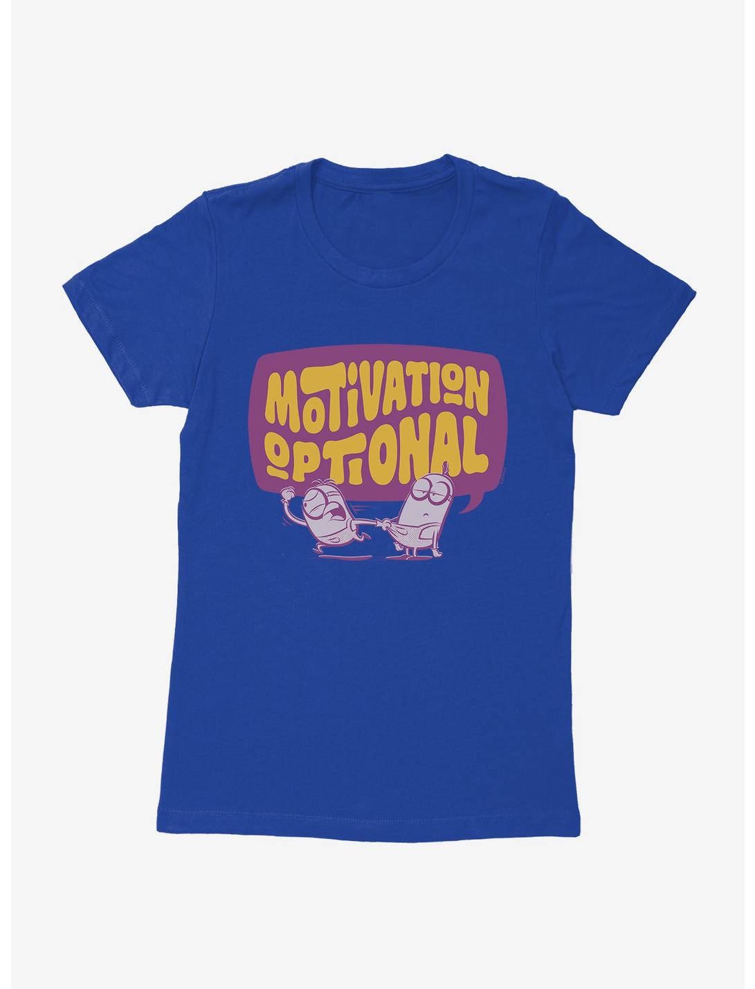 Minions Motivation Optional Womens T-Shirt, ROYAL, hi-res