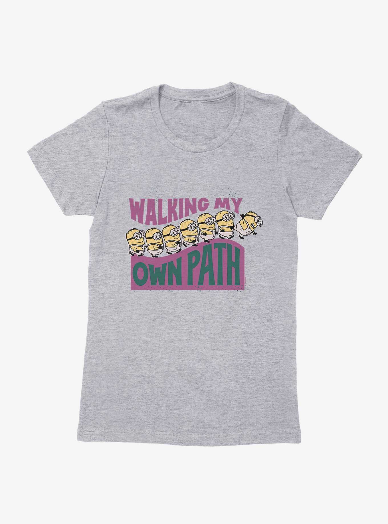 Minions On My Own Path Womens T-Shirt, , hi-res