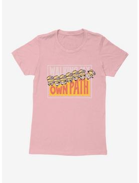 Minions On My Own Path Panel Womens T-Shirt, , hi-res